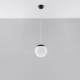 Ugo 20 lampa wisząca 1xE27 czarna SL.2210