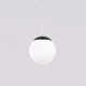 Ugo 20 lampa wisząca 1xE27 czarna SL.2210