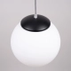 Ugo 20 lampa wisząca 1xE27 czarna SL.2210