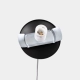Ugo 20 lampa wisząca 1xE27 czarna SL.2210