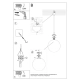 Ugo 20 lampa wisząca 1xE27 beżowa SL.2213