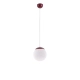 Ugo 20 lampa wisząca 1xE27 burgund SL.2222 Sollux Lighting