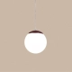 Ugo 20 lampa wisząca 1xE27 burgund SL.2222