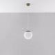 Ugo 20 lampa wisząca 1xE27 zielona oliwka SL.2228