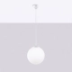 Ugo 30 lampa wisząca 1xE27 biała SL.2208