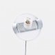 Ugo 30 lampa wisząca 1xE27 biała SL.2208