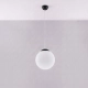 Ugo 30 lampa wisząca 1xE27 czarna SL.2211