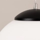 Ugo 30 lampa wisząca 1xE27 czarna SL.2211