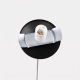 Ugo 30 lampa wisząca 1xE27 czarna SL.2211