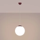 Ugo 30 lampa wisząca 1xE27 burgund SL.2223