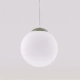 Ugo 30 lampa wisząca 1xE27 zielona oliwka SL.2229