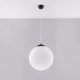 Ugo 40 lampa wisząca 1xE27 czarna SL.2212