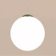 Ugo 40 lampa wisząca 1xE27 zielona oliwka SL.2230