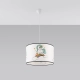 Unicorn 40 lampa wisząca 1xE27 wielokolorowa SL.1413