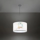 Unicorn 40 lampa wisząca 1xE27 wielokolorowa SL.1413