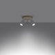 Verdo 3P lampa sufitowa 3xGU10 biała SL.1287