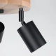 Verdo 3P lampa sufitowa 3xGU10 czarna SL.1292