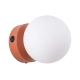 Yoli 1 kinkiet 1xG9 ochra czerwona z włącznikiem SL.2243 Sollux Lighting