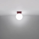 Yoli 1 lampa sufitowa 1xG9 burgund SL.2250