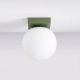 Yoli 1 lampa sufitowa 1xG9 zielona oliwka SL.2262