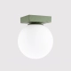 Yoli 1 lampa sufitowa 1xG9 zielona oliwka SL.2262