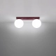 Yoli 2 lampa sufitowa 2xG9 burgund SL.2251
