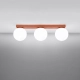 Yoli 3 lampa sufitowa 3xG9 ochra czerwona SL.2246