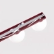 Yoli 3 lampa sufitowa 3xG9 burgund SL.2252