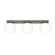 Yoli 3 lampa sufitowa 3xG9 zielona oliwka SL.2264 Sollux Lighting