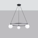 Yoli 3 lampa wisząca 3xG9 czarna SL.1213