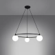 Yoli 3 lampa wisząca 3xG9 czarna SL.1213