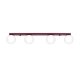 Yoli 4 lampa sufitowa 4xG9 burgund SL.2253 Sollux Lighting