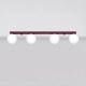 Yoli 4 lampa sufitowa 4xG9 burgund SL.2253