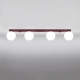 Yoli 4 lampa sufitowa 4xG9 burgund SL.2253
