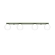 Yoli 4 lampa sufitowa 4xG9 zielona oliwka SL.2265 Sollux Lighting
