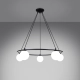 Yoli 5 lampa wisząca 5xG9 czarna SL.1214