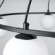 Yoli 5 lampa wisząca 5xG9 czarna SL.1214