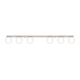 Yoli 6 lampa sufitowa 6xG9 taupe SL.2242 Sollux Lighting