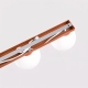 Yoli 6 lampa sufitowa 6xG9 ochra czerwona SL.2248