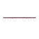 Yoli 6 lampa sufitowa 6xG9 burgund SL.2254 Sollux Lighting