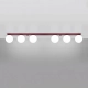 Yoli 6 lampa sufitowa 6xG9 burgund SL.2254