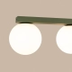Yoli 6 lampa sufitowa 6xG9 zielona oliwka SL.2266