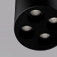 Zoe lampa sufitowa LED 9W 887lm 4000K czarna SL.1210