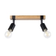 Zuca 2 lampa sufitowa 2xE27 czarna SL.1296 Sollux Lighting