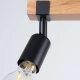 Zuca 3 lampa sufitowa 3xE27 czarna SL.1297