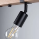 Zuca 4 lampa sufitowa 4xE27 czarna SL.1298