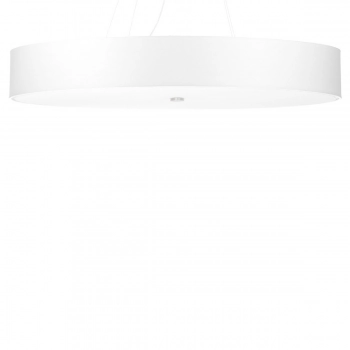 Sollux Skala 100 cm lampa wisząca 6 x E27 biała SL.0807