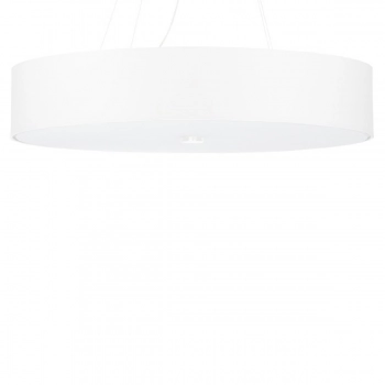 Sollux Skala 70 cm lampa wisząca 6 x E27 biała SL.0801
