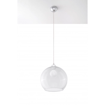 BALL lampa wisząca transparentna Sollux lighting