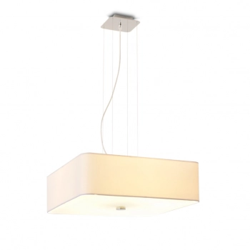 Lokko 45cm lampa wisząca 5xE27 biała